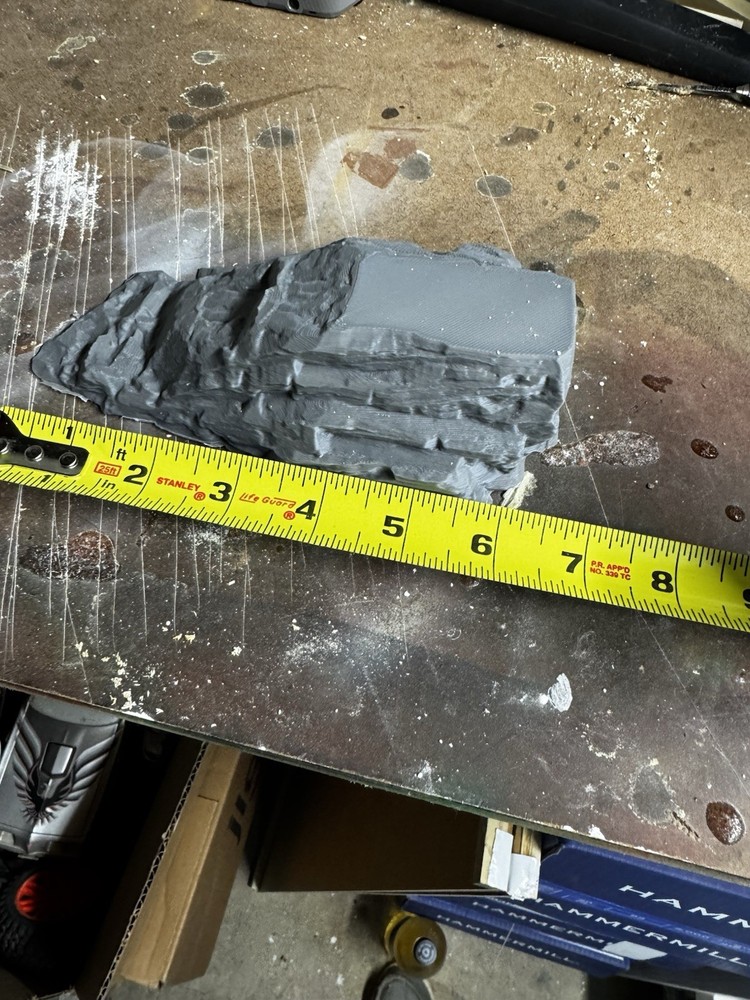 3-D Printed Rock Face