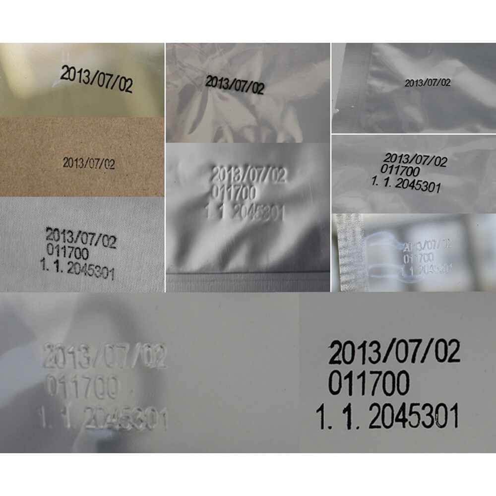 Hot Manual Stamp Ribbon Coding Printer Hot Foil Stamping Date Code Machine 110V