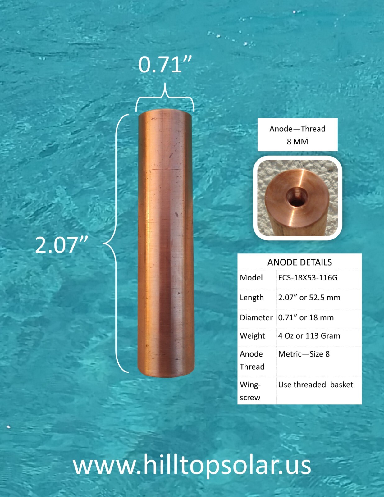 Solar Pool Ionizer with LED| Self-cleaning anode | Maintenance Free |Best Deal