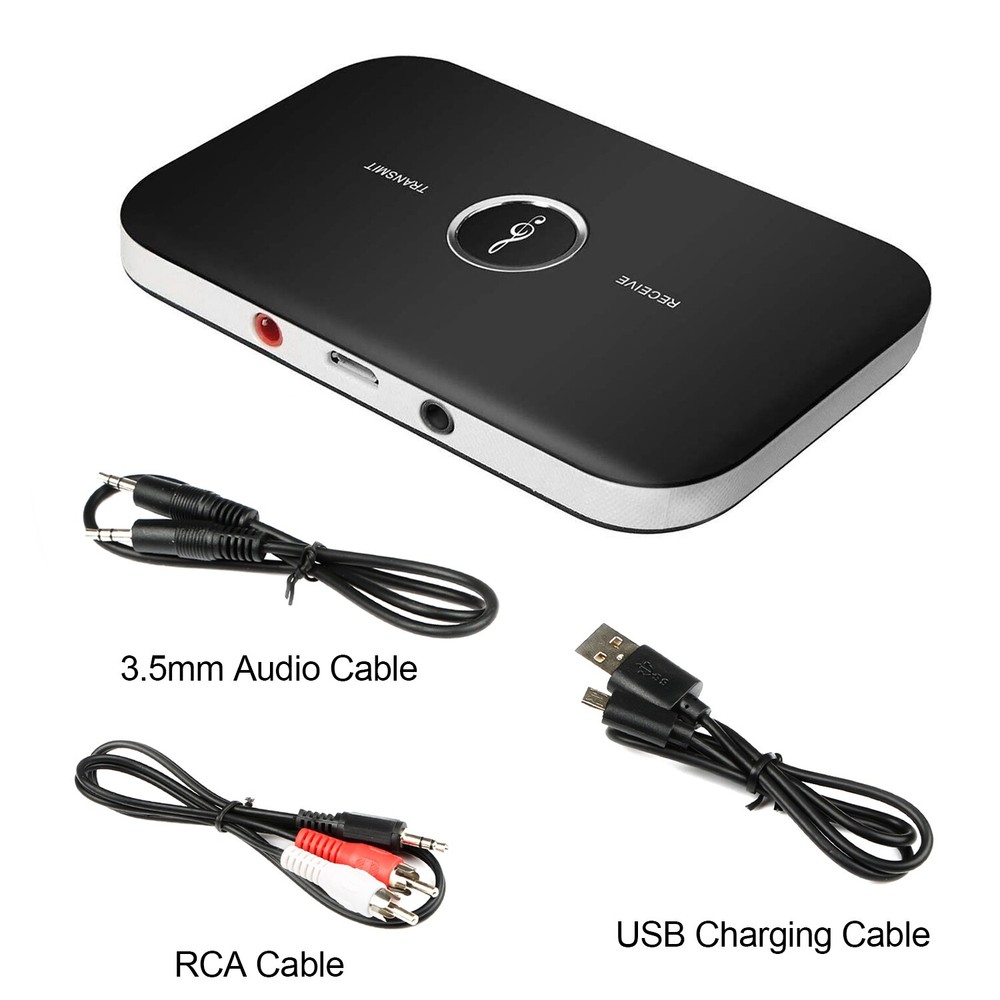 2 in 1 Wireless Transmitter & Receiver A2DP Home TV Stereo Audio Adapter