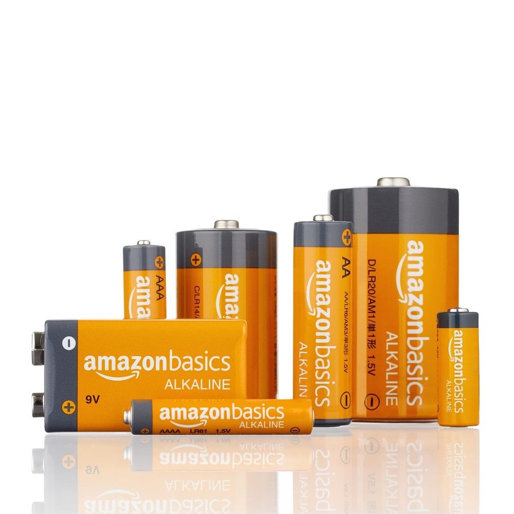 Amazon Basics 100-Pack AA Alkaline High-Performance Batteries, 1.5 Volt, 10-Y...