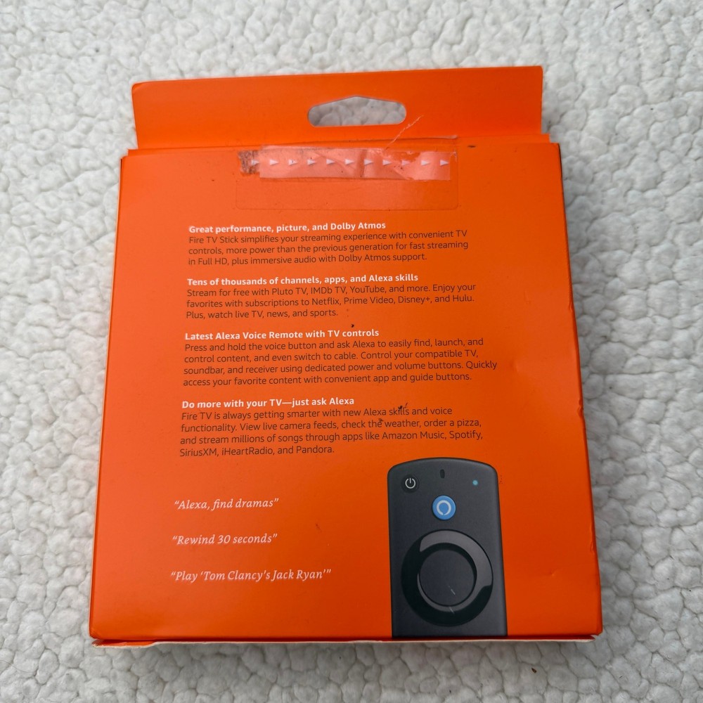 Amazon Fire Stick 3rd Generation Remote