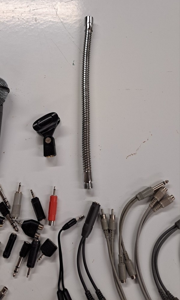 Realistic Highball Mic, Misc Mic Cords, Audio Cords, Etc.