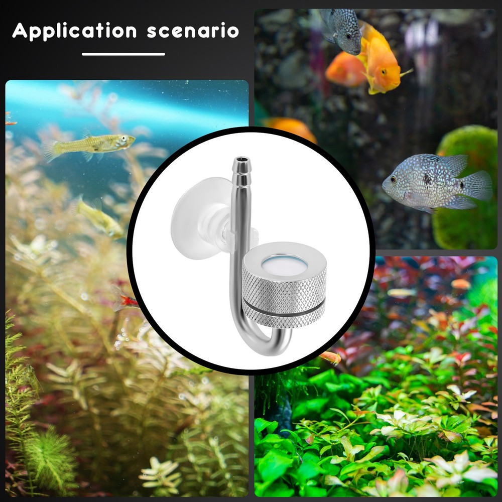 Set CO2 Diffuser Atomizer Regulator Reactor for Fish Tank Aquarium Plant2744