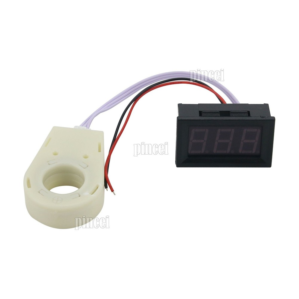 DC 100A Hall Current Voltmeter Isolated 0.56 inch Digital Voltage Current Meter