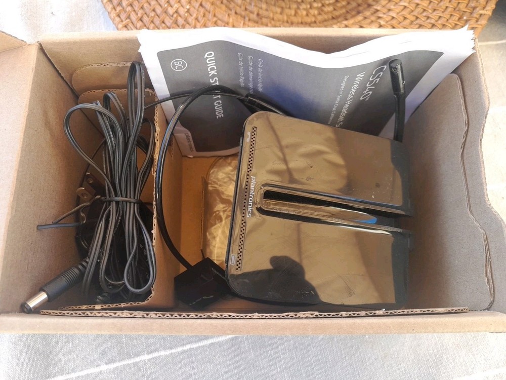 Pre-owned Plantronics CS540 Headset System Black