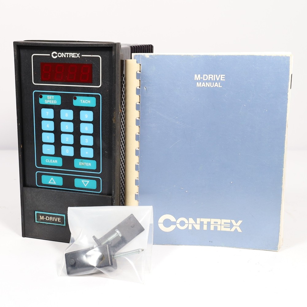Contrex M-Drive-4 Digital DC Drive and Motion Controller Working W/ Manual