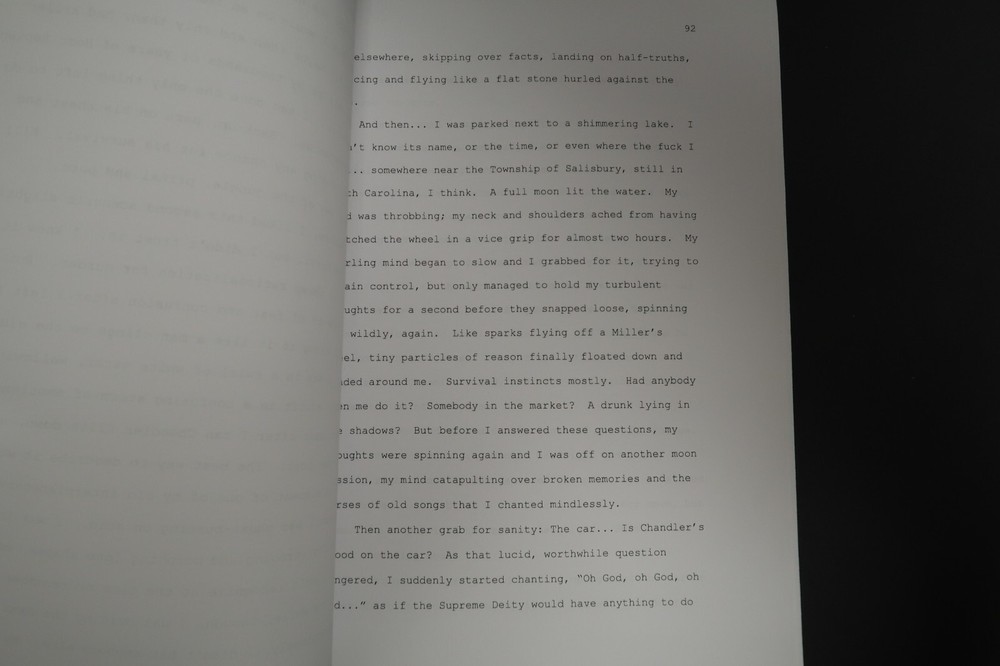 At First Sight Original Book Script Stephen J. Cannell Studios Collection