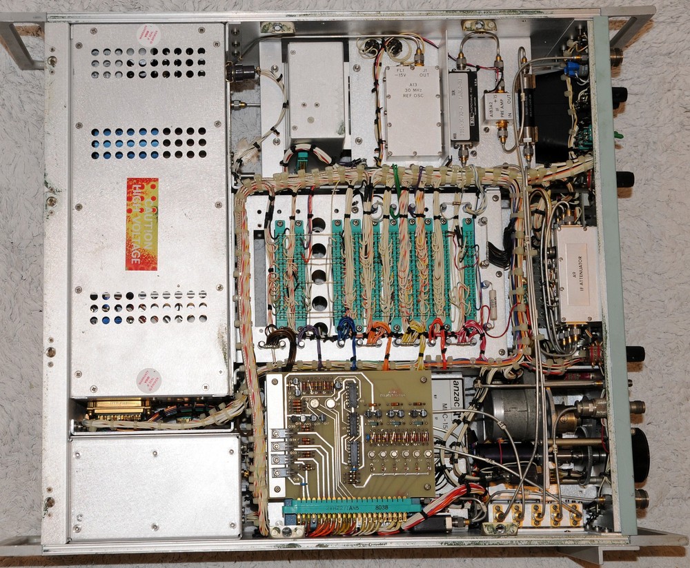 Micro-Tel Model 1295 Precision Attenuation Measurement Receiver Please Read AD
