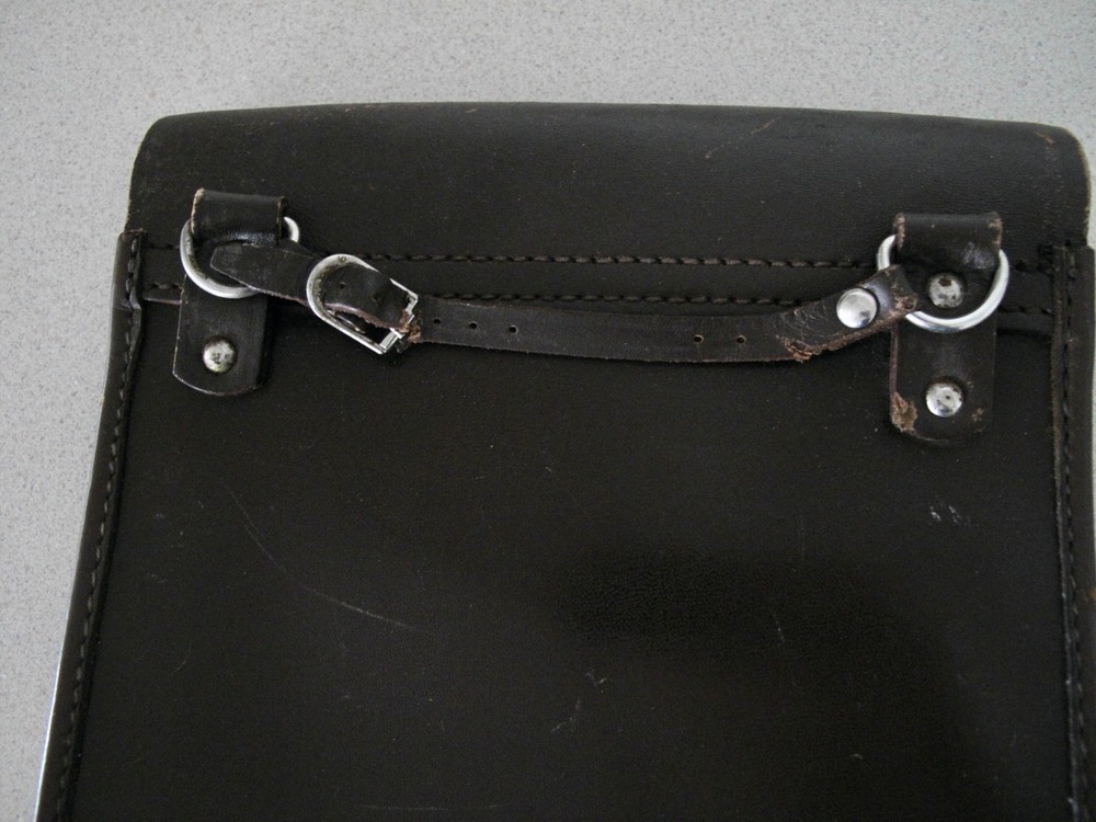 Russian Soviet Military Officer Pilot Map leather bag 1985 Планшет офицера