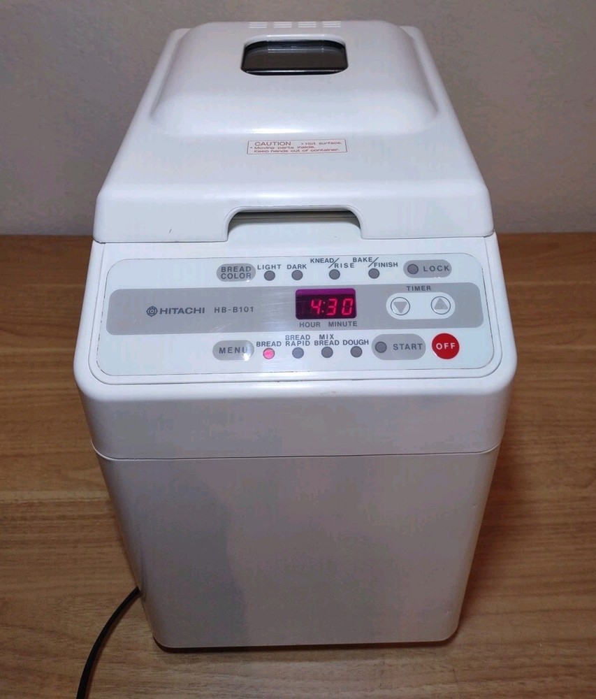 Hitachi Automatic Bread Maker Home Bakery Machine HB-B101...TESTED
