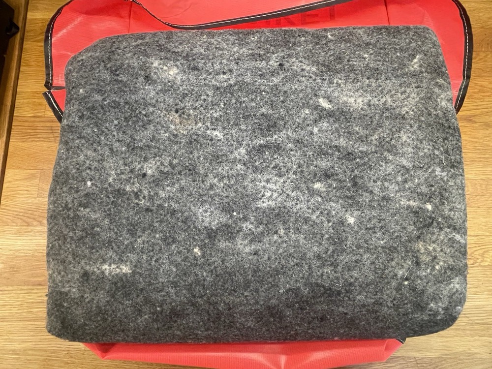 STEINER BTPCO Fire Blanket: Fire Blanket, 7 ft x 5.2 ft, Wool