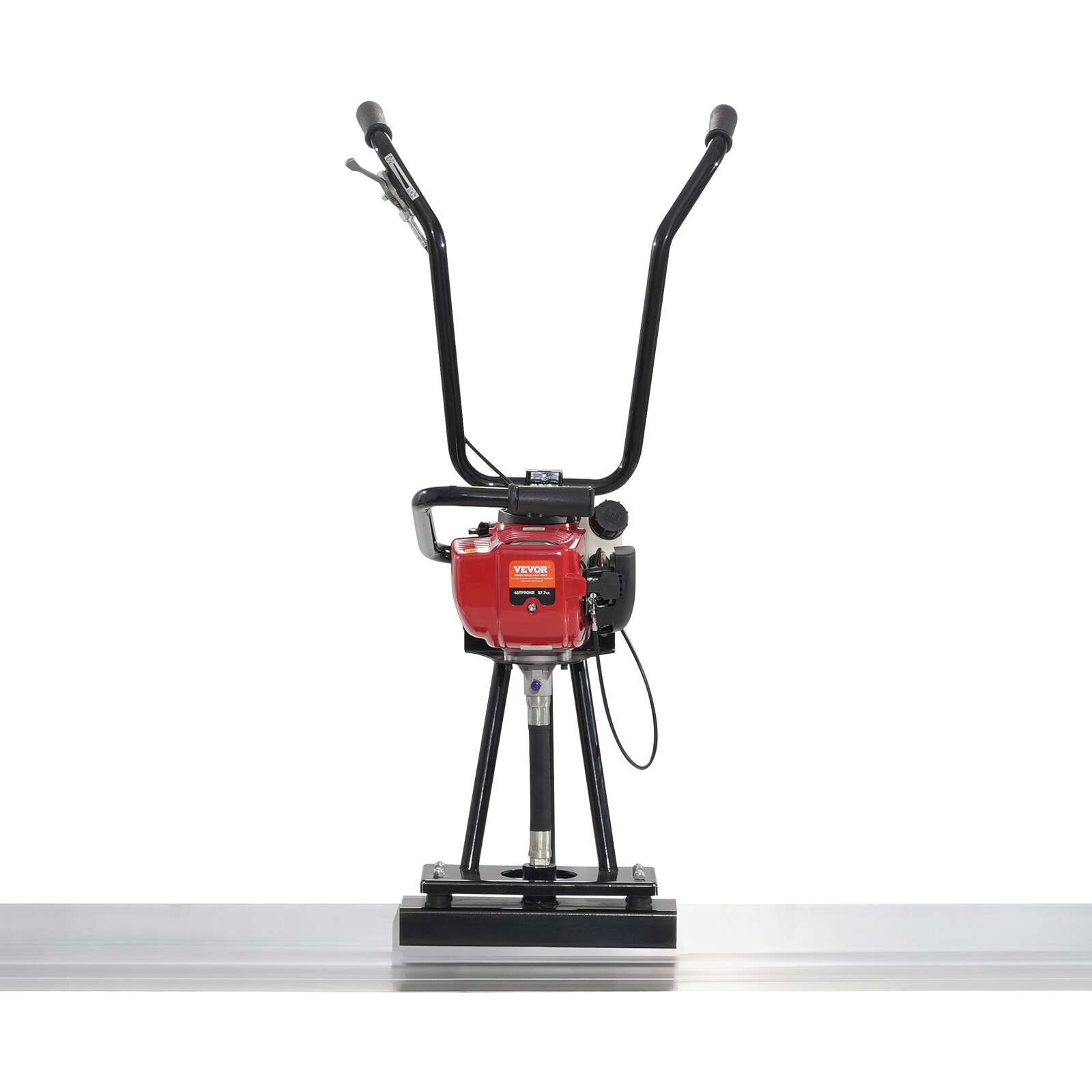 VEVOR Power Screed Gas Concrete Finishing Float with 8ft Blade Board 4 Stroke