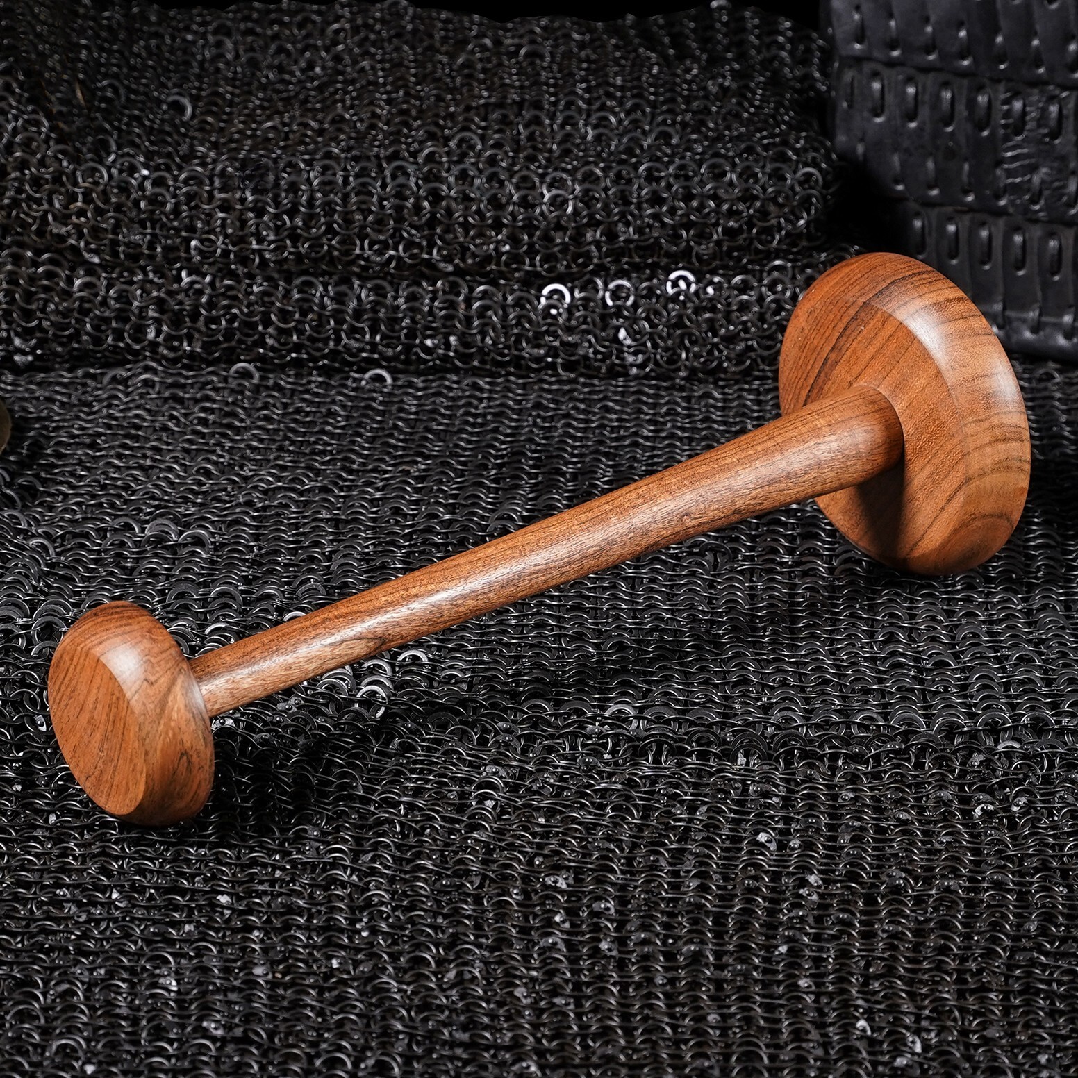 Helmet Stand Wooden Display Armor Roman Spartan Greek Armour Headgear 14.5 Inch