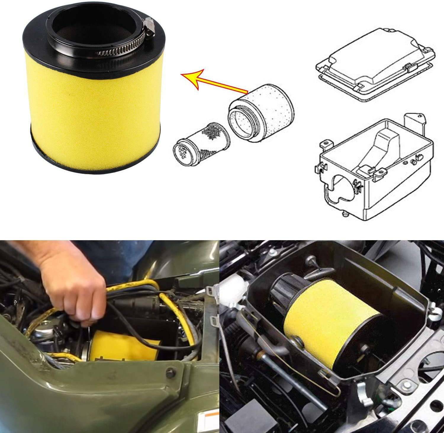 Air Filter For Honda Rancher 350 400 Foreman 400 450 Fourtrax 300 1992-2000 New