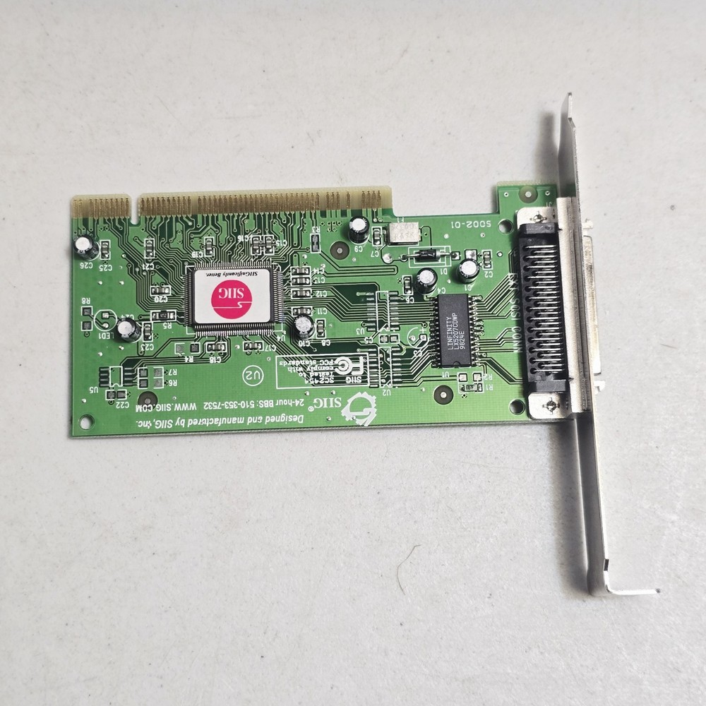 SIIG SC-2454 PCI SCSI Controller Card Adapter