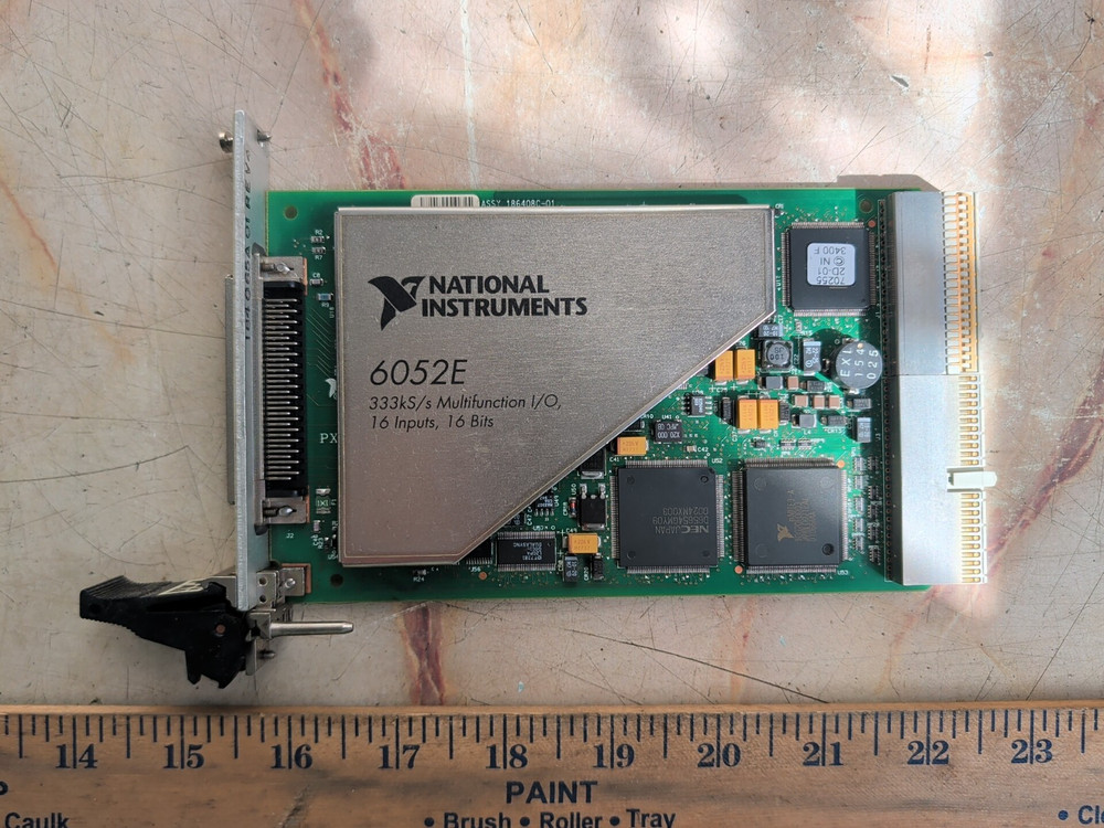 NATIONAL INSTRUMENTS 6052E MULTIFUNCTION I/O CARD