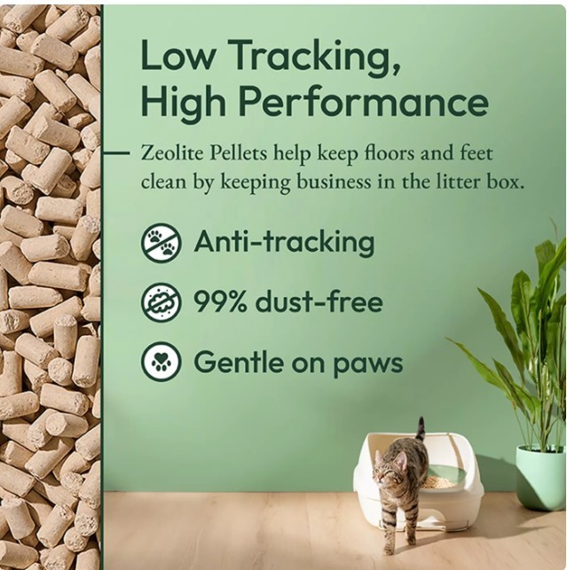Breeze Enhanced Cat Litter Pellets Refill Pack - Active Clean Scent, Multi Cat