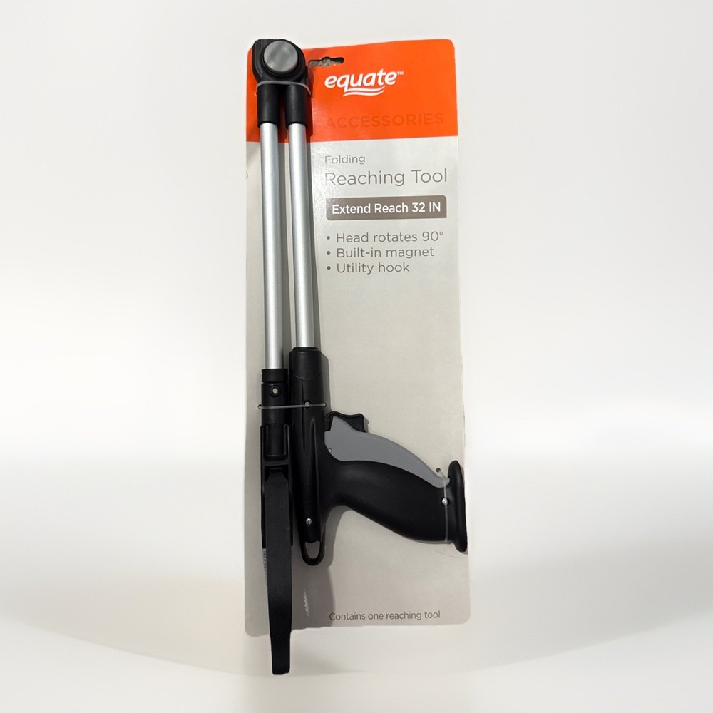 Equate Folding Reaching Tool Extend Reach 32in New