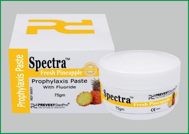 Prevest Denpro Spectra Pineapple PROPHY PASTE WITH FLUORIDE Free Shipping.