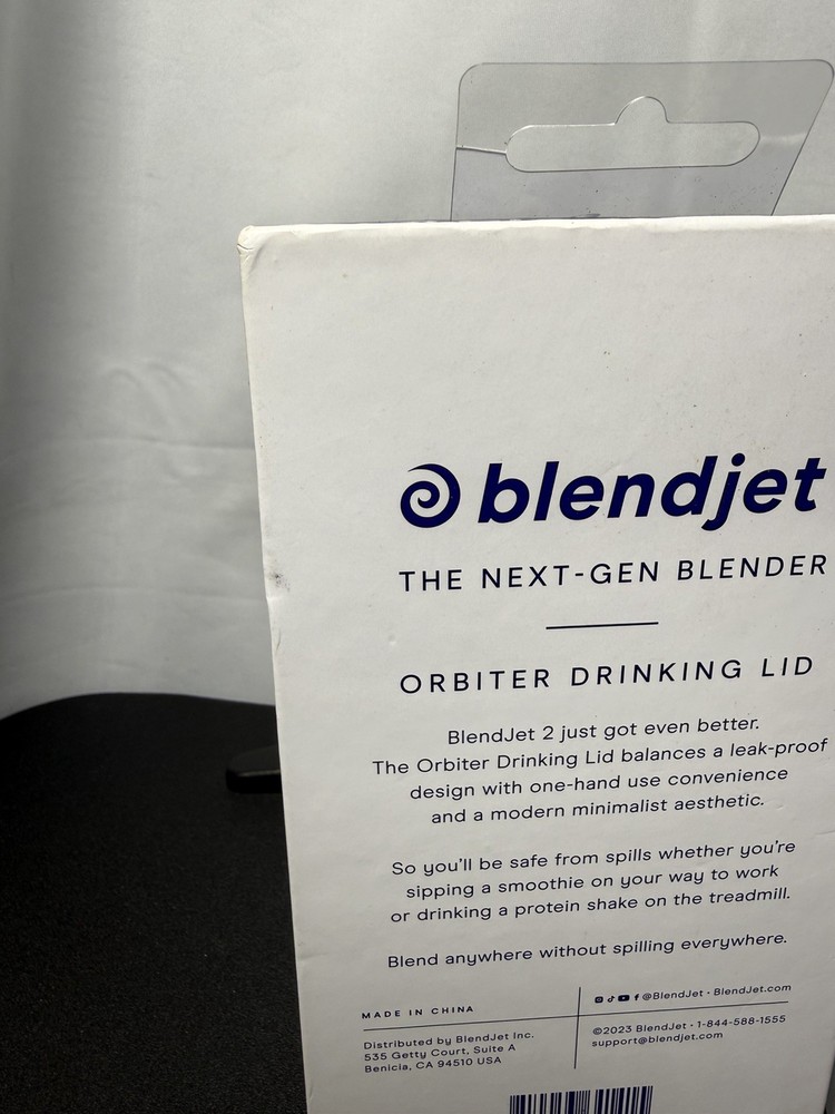 Two BlendJet 2 - Orbiter Drinking Lids BPA-Free (2C3)