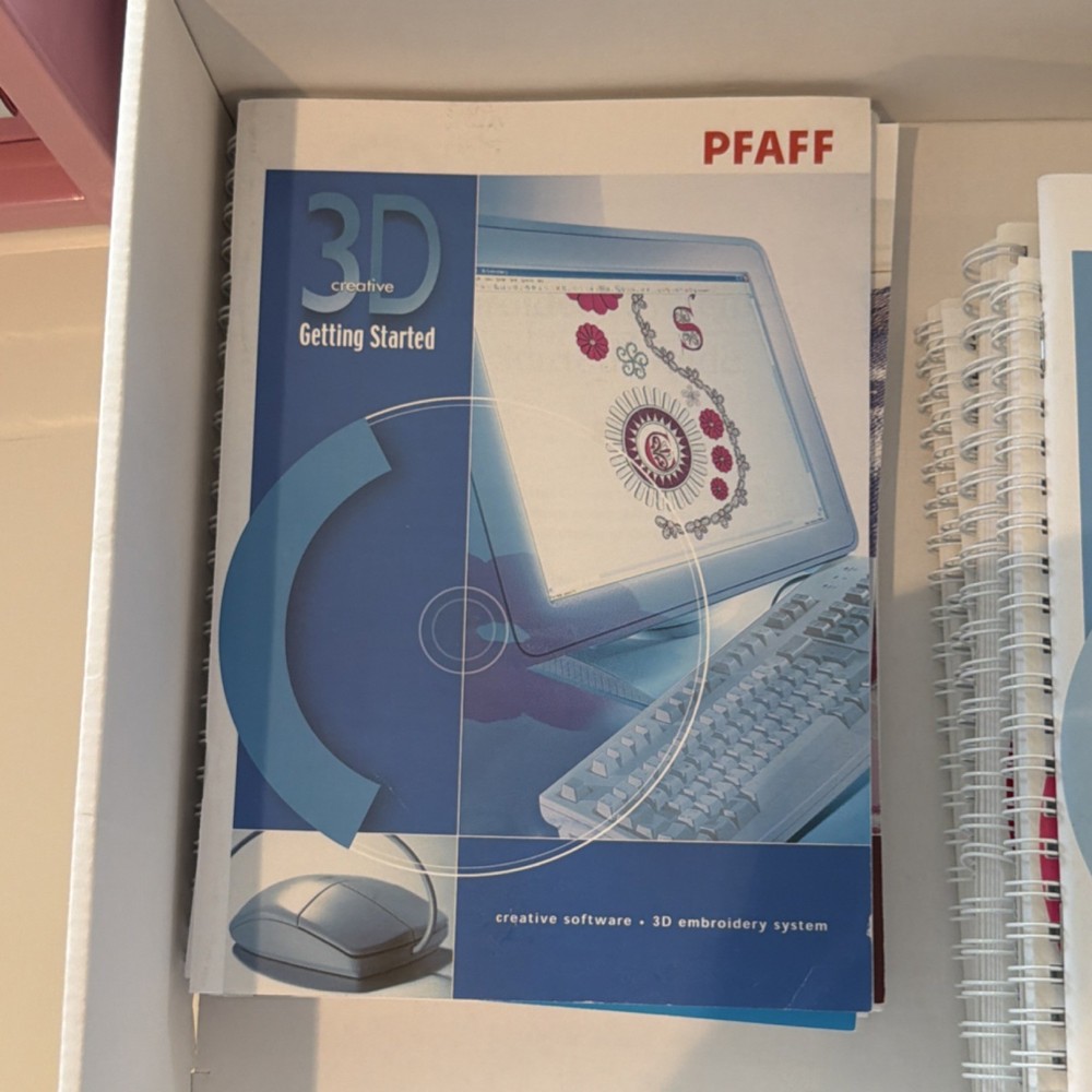 PFAFF 3D Creative Suite Embroidery Machine Digitizing Software