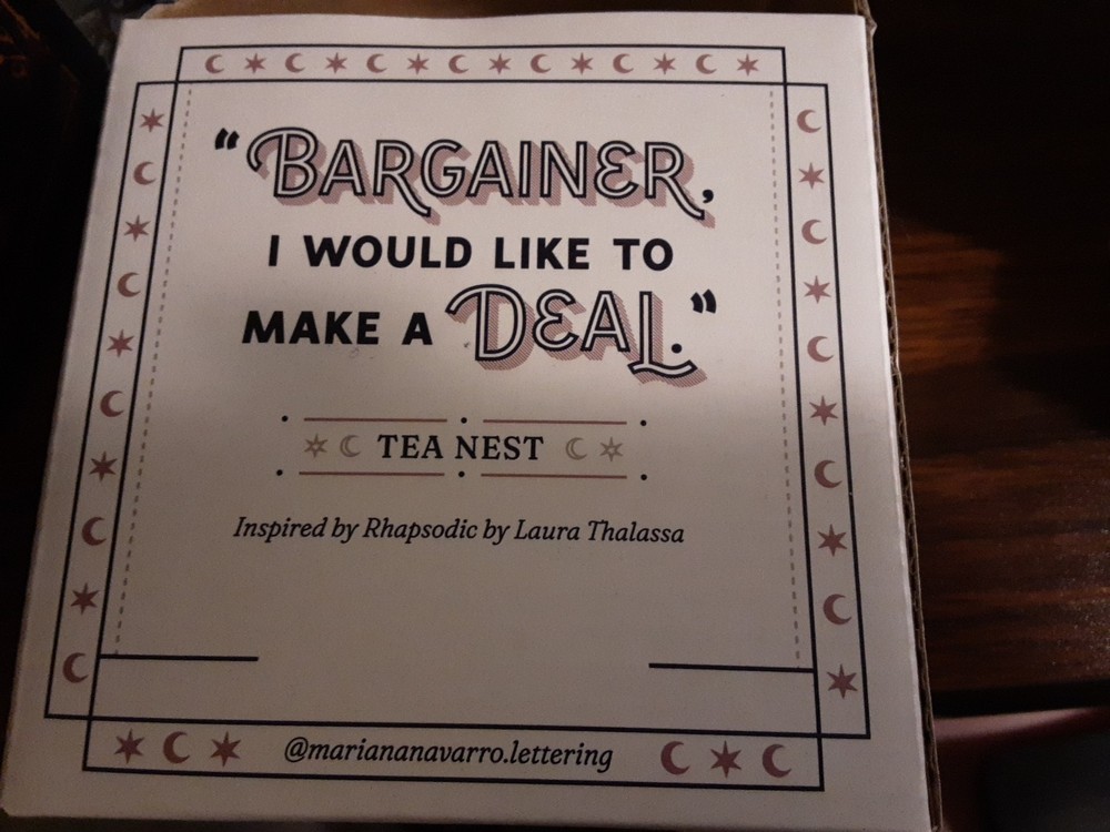 Bargainer Tea Nest Bookish Box