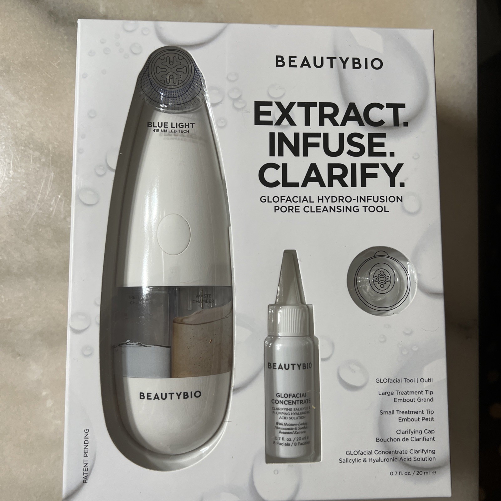 SEALED DEAL BeautyBio GLOfacial Pore Cleansing Tool - Deep Pore Cleansing