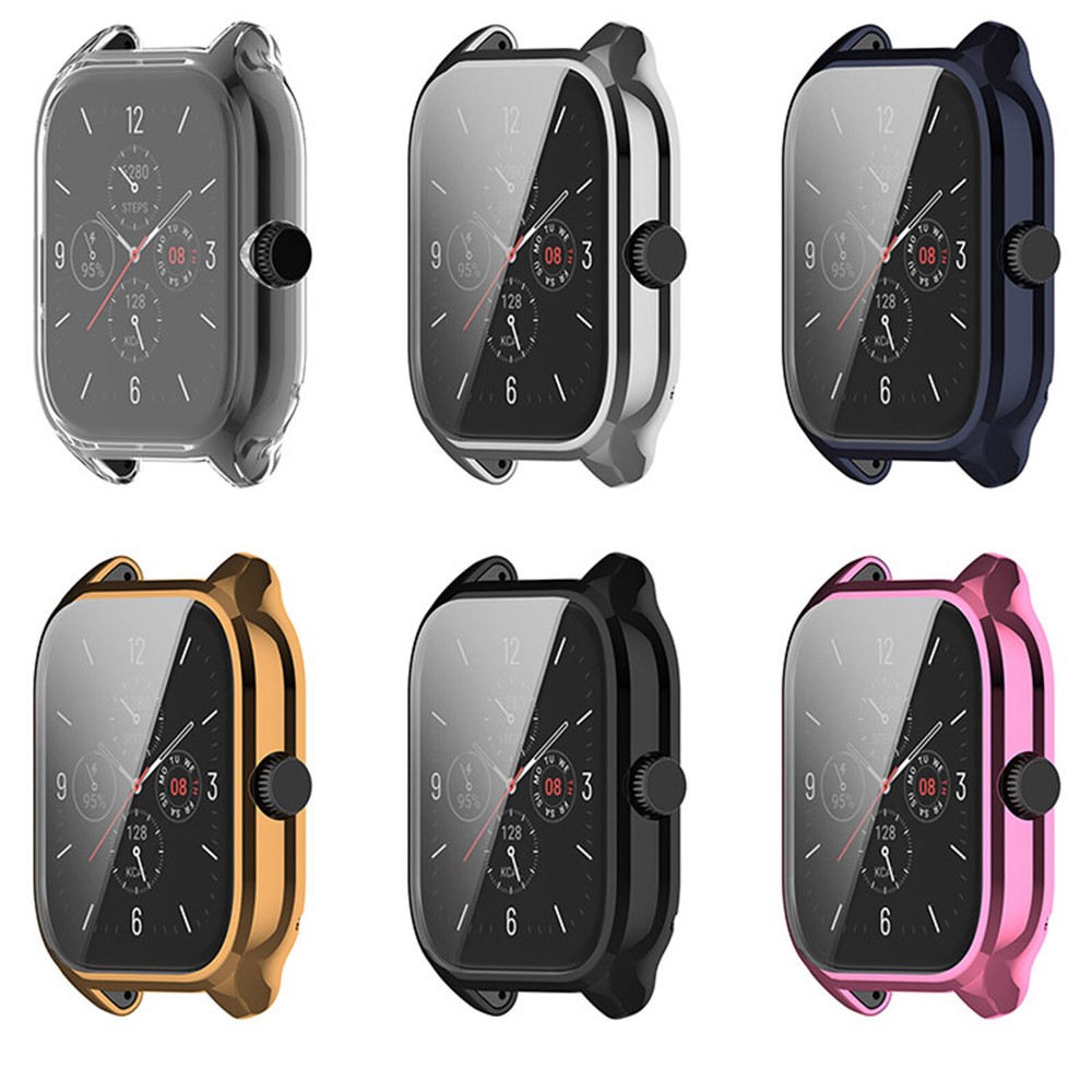 For Amazfit GTS4 Smart Watch Case Full Screen Protector Watch Protective Shell