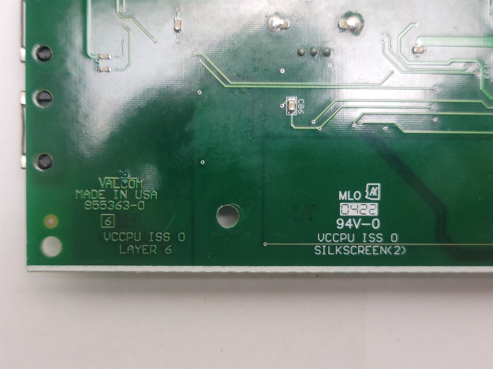 Valcom V-CPU4 System CPU Processor Card , HW 002 SW R3.12