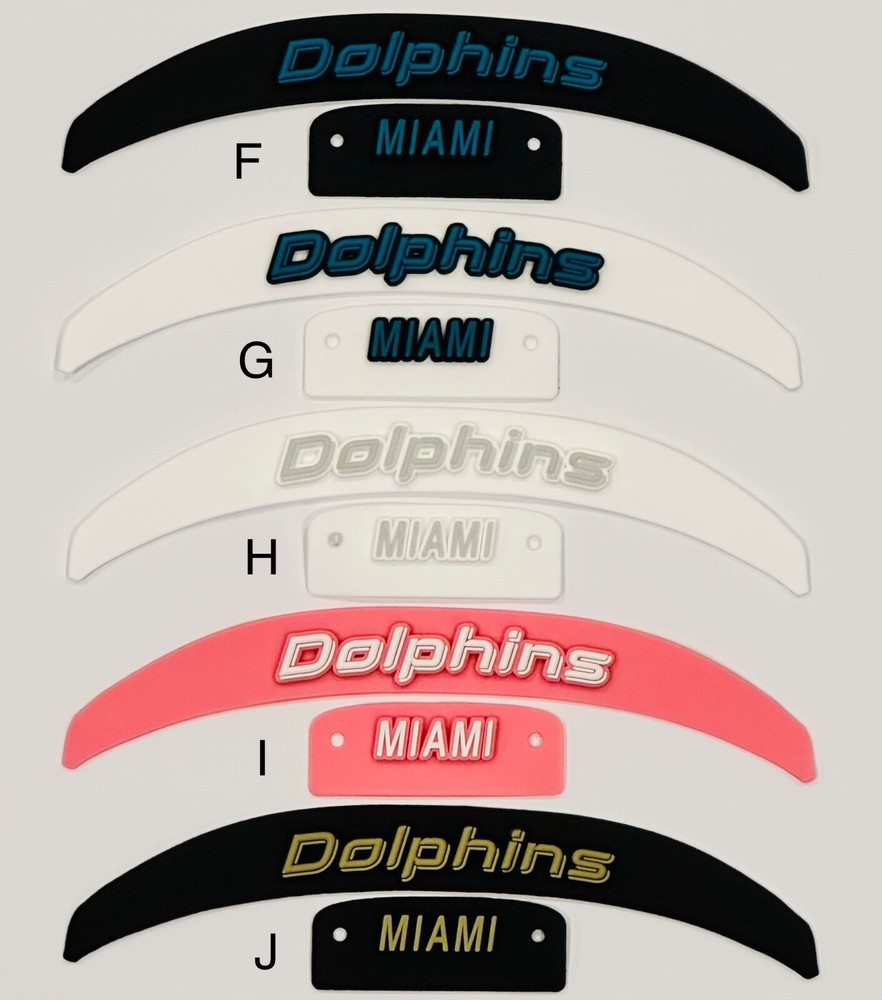 Dolphins MINI Helmet 3D Bumpers, Speed Version
