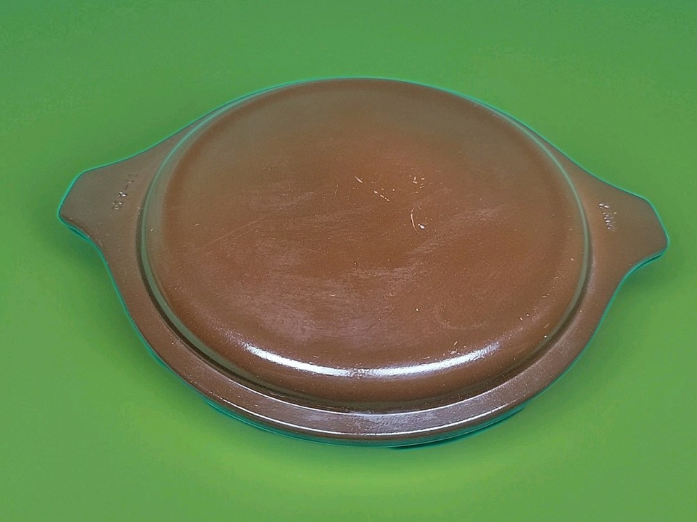 PYREX Replacement Lid 20-C20 BROWN 6" Vintage MCM