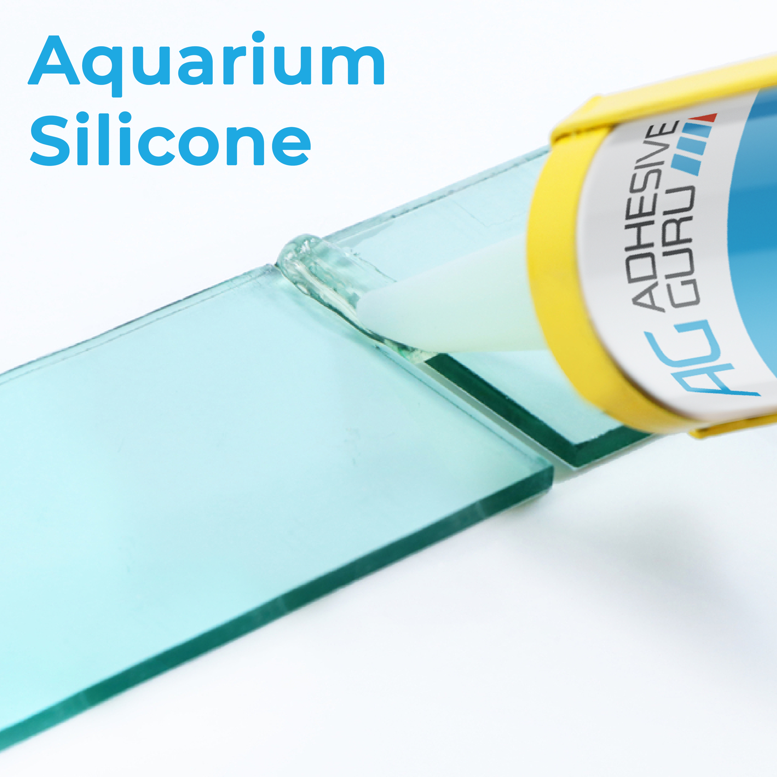 Aquarium Silicone Sealant Clear (10.5 fl oz), 100% Non-Toxic for fish 1 pk