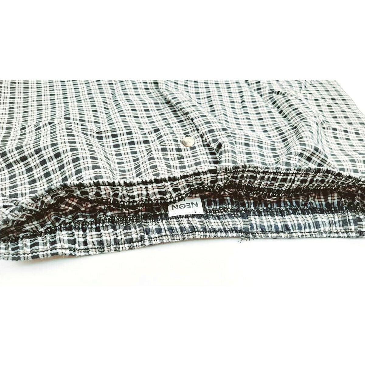 6 Pack Mens Premium Boxers 100% Cotton Underwear Trunk Plaid Shorts Size S~3XL