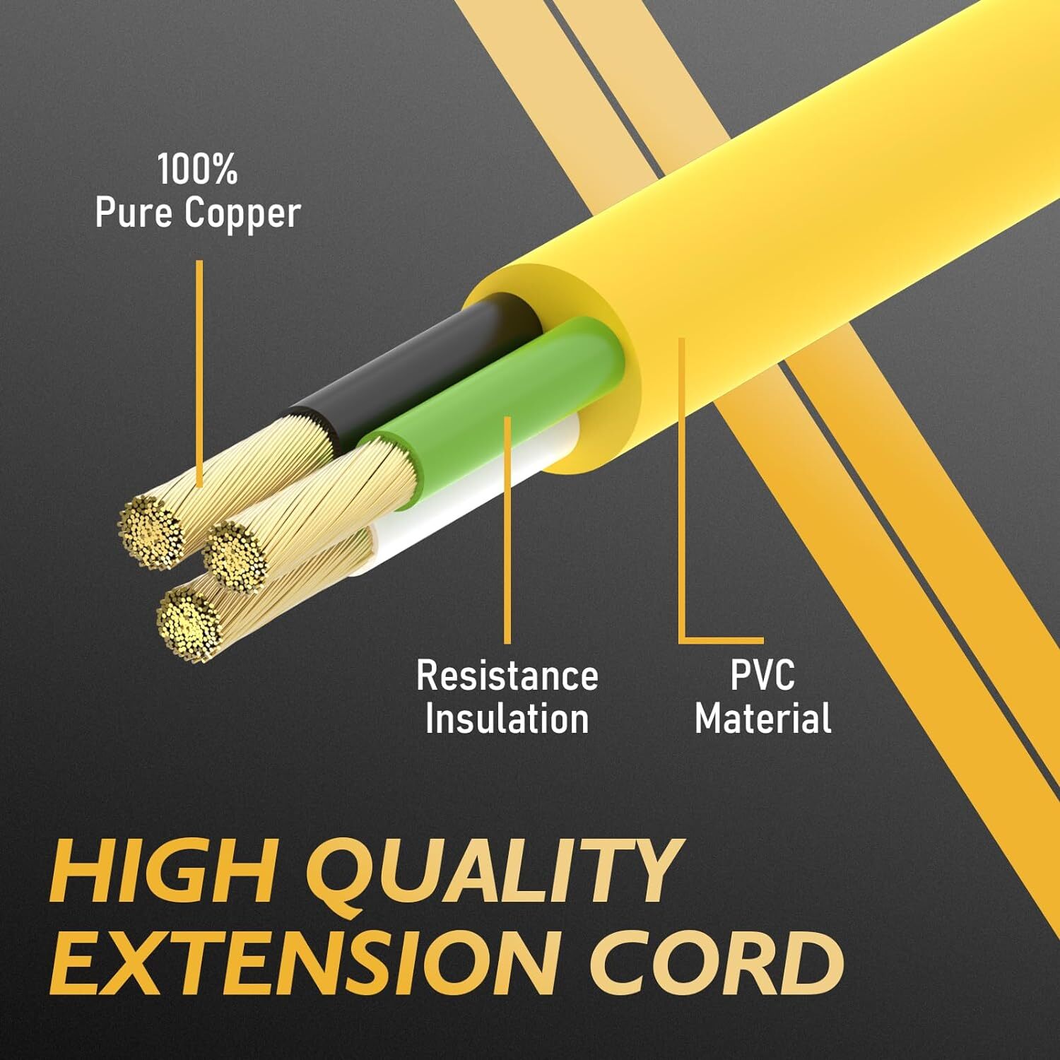 6-50P to 6-50R 40FT 8AWG Welder Power Extension Cord for Welding Machines