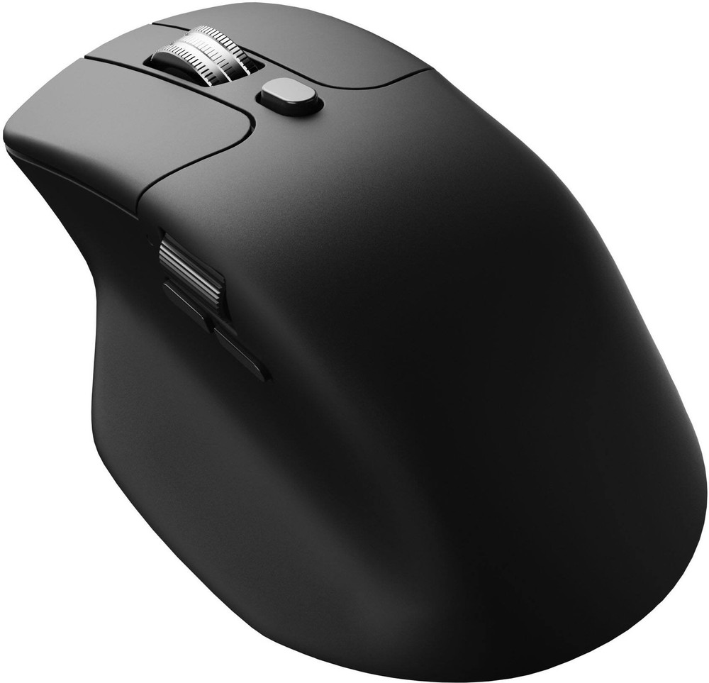 Keychron - M6 Ergonomic Wired & Wireless Laser Mouse w/ Macro Button & Fast-S...