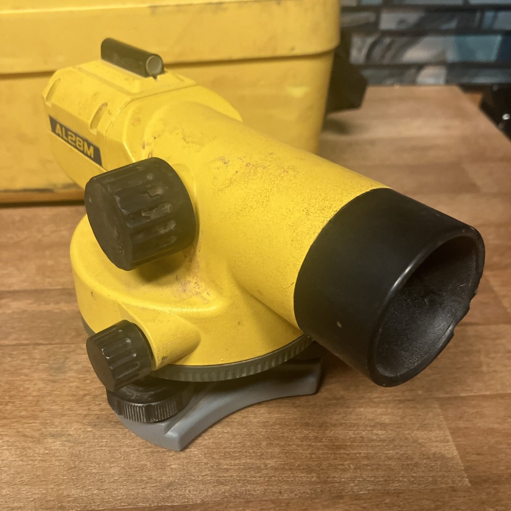 Spectra Precision AL28M Survey Construction Auto Level with Hard Case Untested