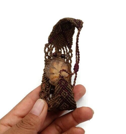 Unisex Bracelet Woven Macrame Thread Water Resistant Cusco