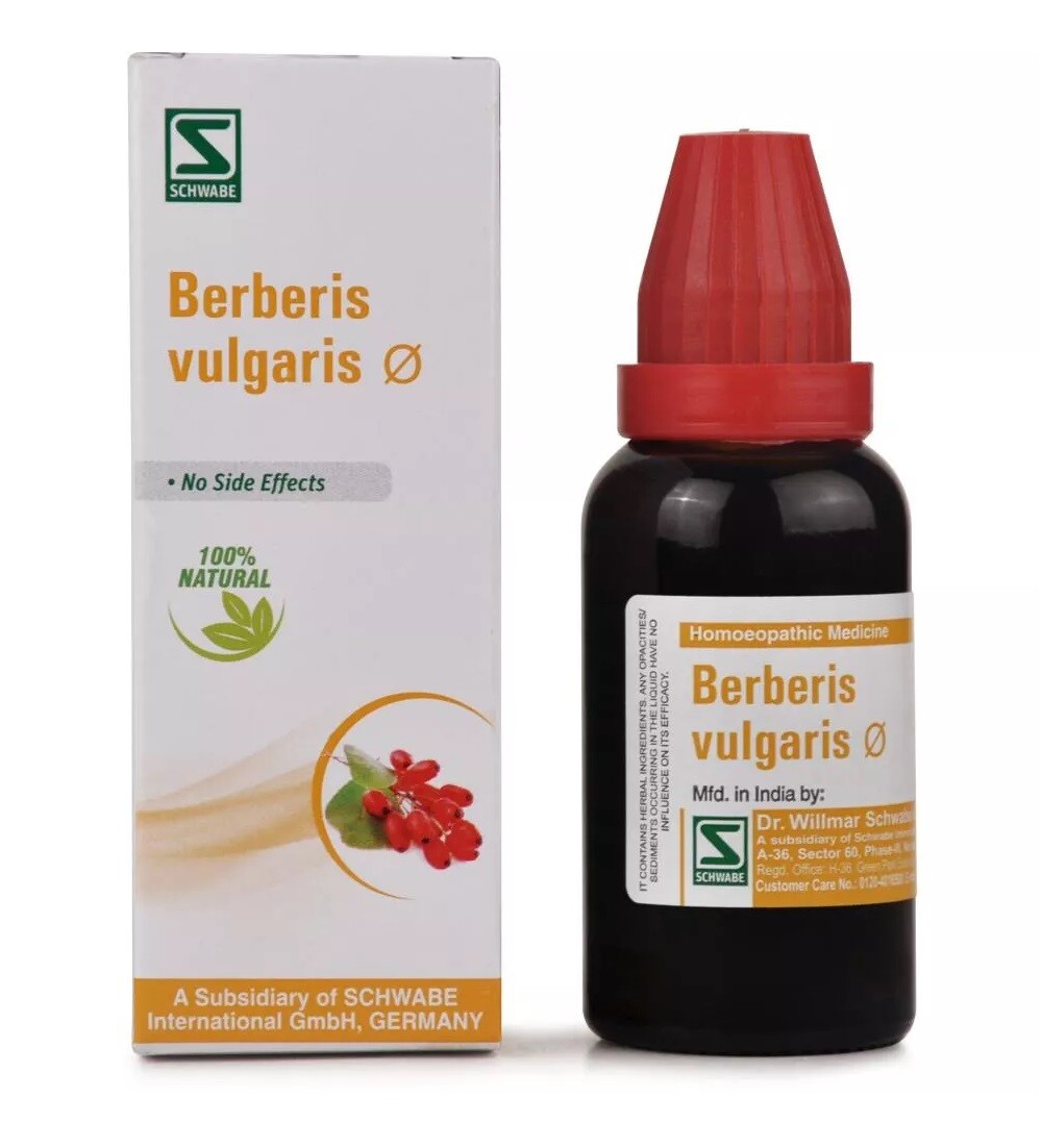 Willmar Schwabe India Berberis vulgaris Mother Tincture Q (Size 30/100ml)