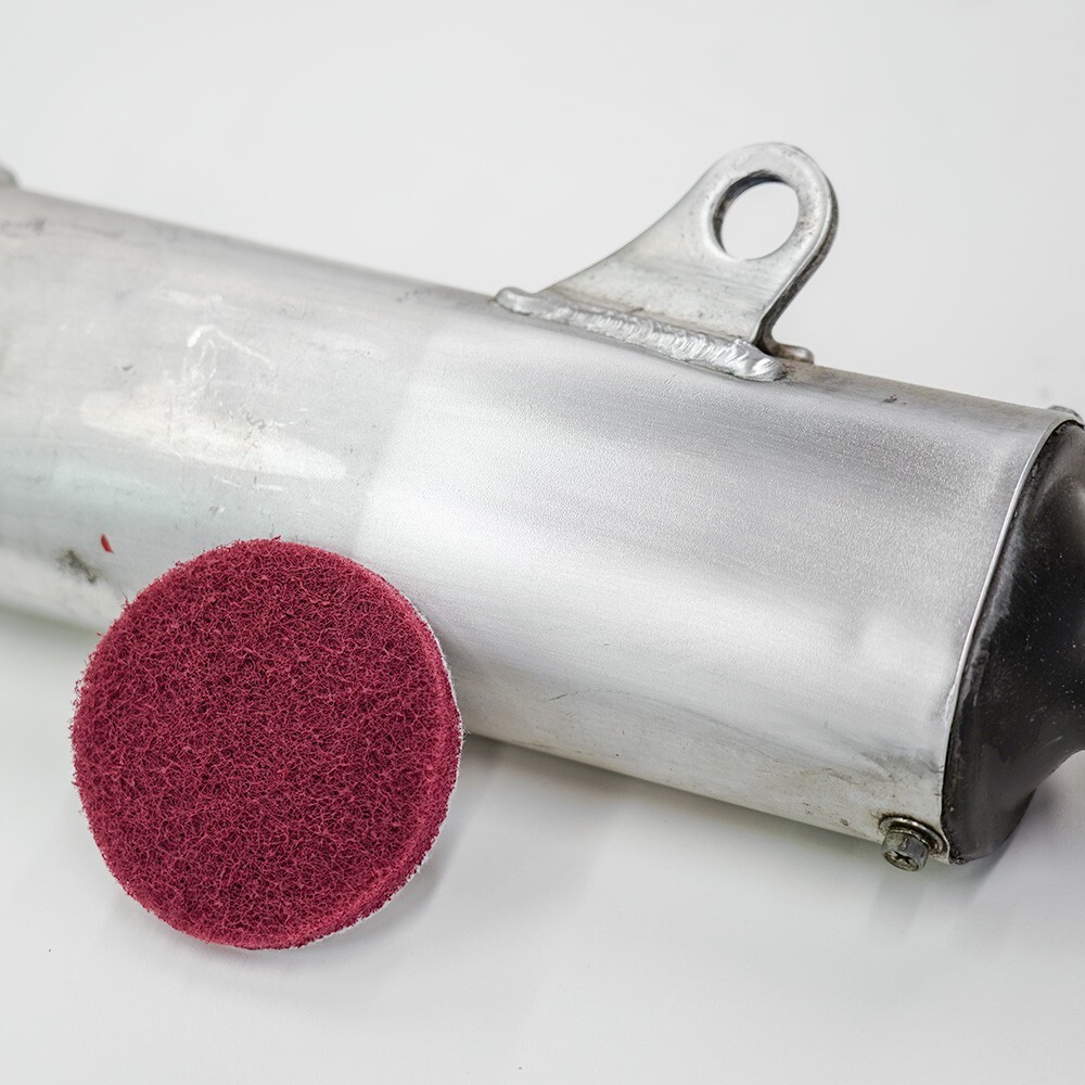 3" Fine Cleaning Pad 400 Grit | Scotch Brite Scuff Wheels Polishing Buffing