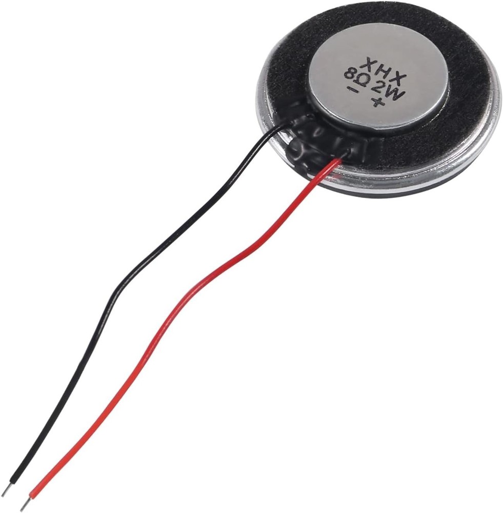 Versatile 6 Pack 28mm 2W Loudspeakers with 8 Ohm Compatibility for Electronics
