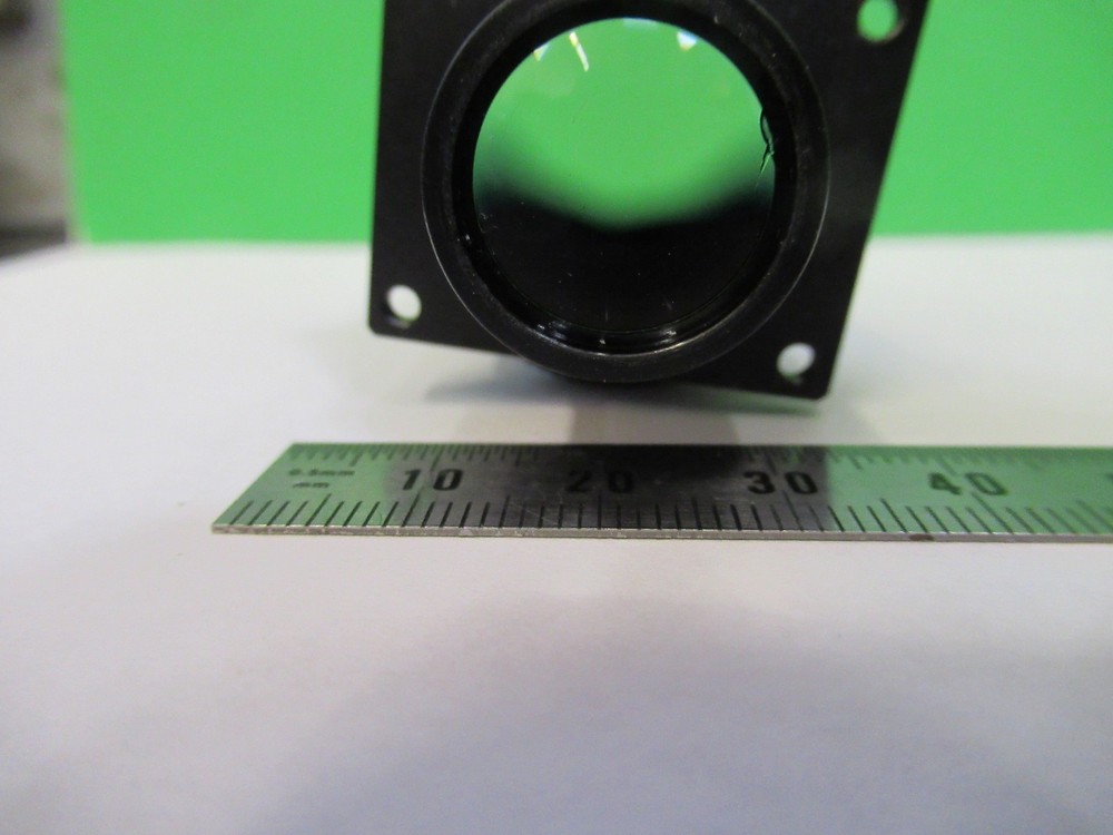 DOUBLE OPTICAL IRIS DIAPHRAGM OPTICS MICROSCOPE PART as pictured T3-C-04