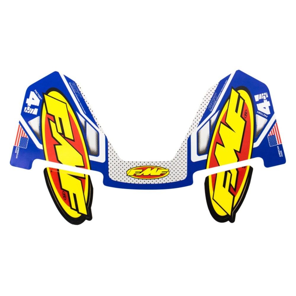 FMF Racing Replacement Decals - 2020 Blue Logo Kit 014849