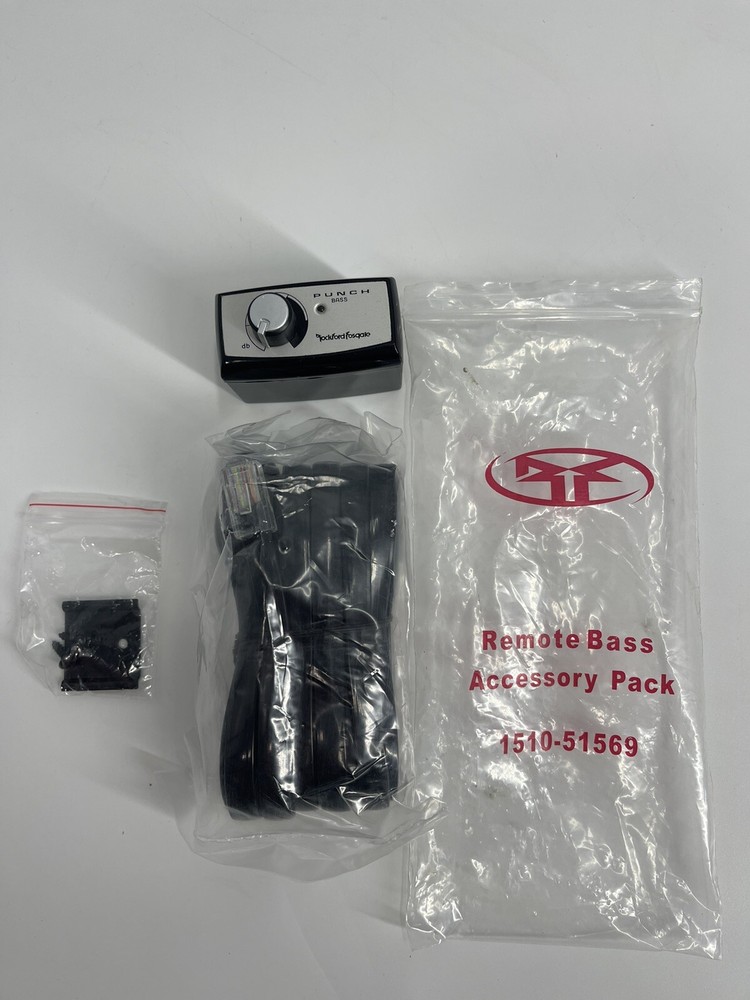 Rockford Fosgate Punch Remote Bass Accessory Pack