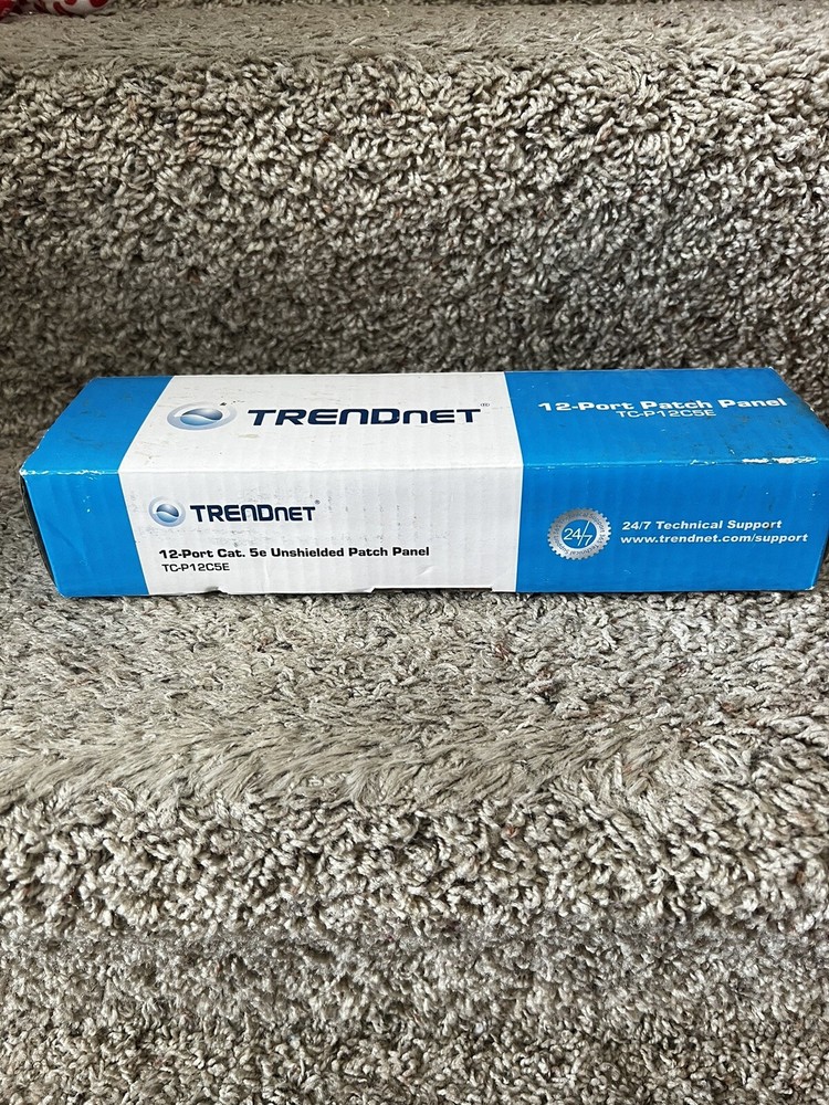 Trendnet 12-Port Patch Panel Cat. 5e TCP12C5E