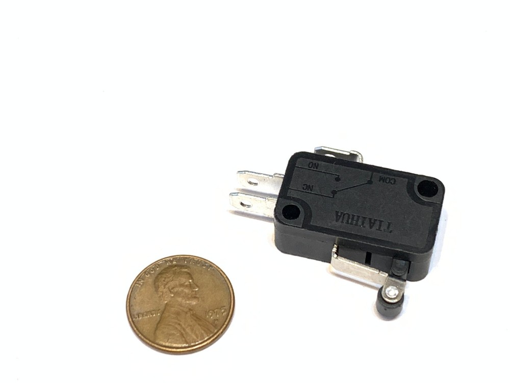 Black Limit Switch rollar roller micro small 3d printer cnc Lever c19 STAMP