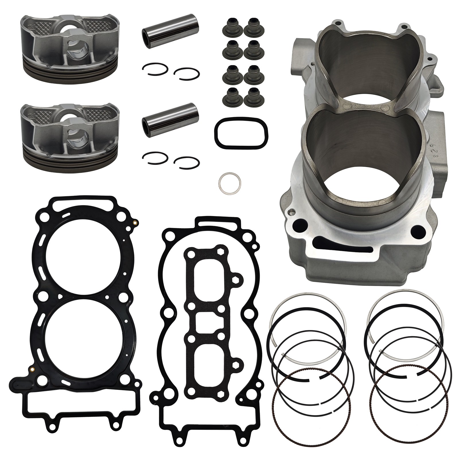 Cylinder Piston Gasket Kit 3023156 For Polaris RZR General 1000 XP 4 New (93mm)