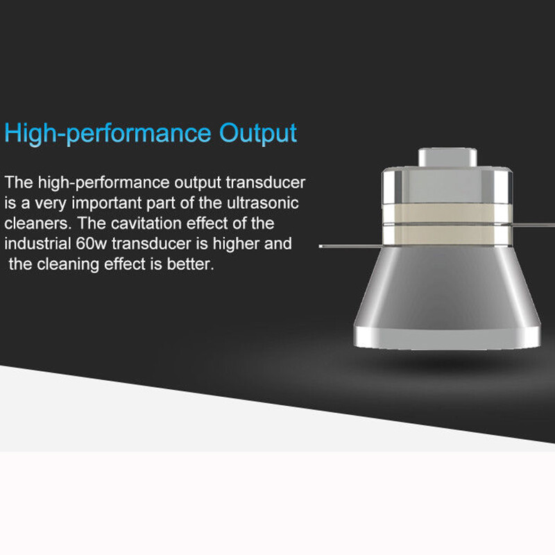 0.8L-30L Ultrasonic Cleaner Stainless Steel Industry Heated Heater w/Timer