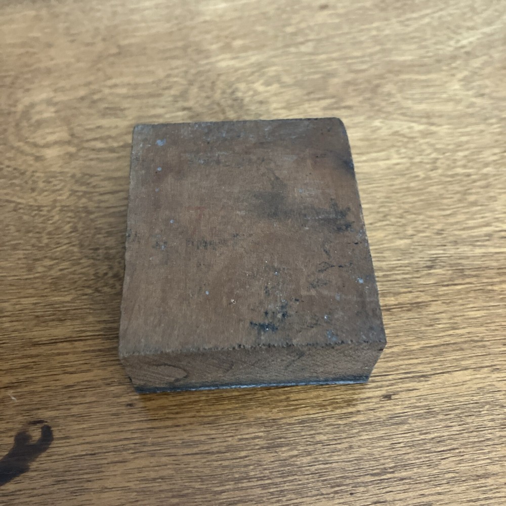 Vintage Printing Letterpress Printers Block Copper