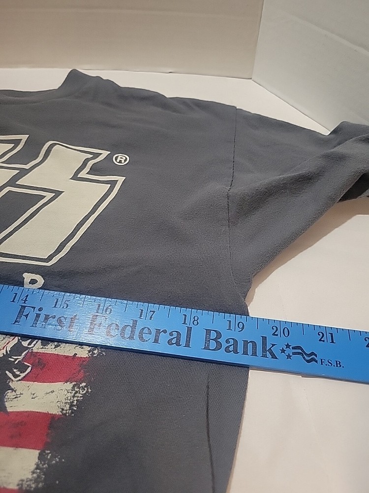 KISS-DESTROYER-SPIRIT OF '76 TOUR-T-SHIRT-ALSTYLE TAG-SZ M